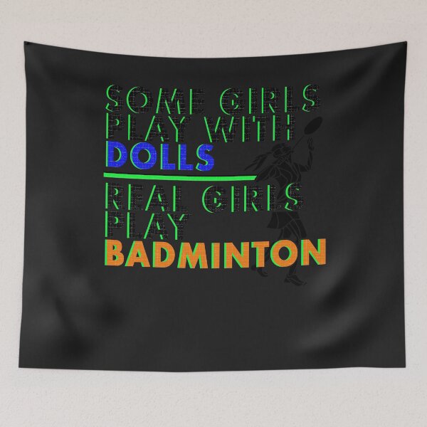 Item preview, Girl Women Love Badminton Fan T-Shirt designed and sold by tarek25.