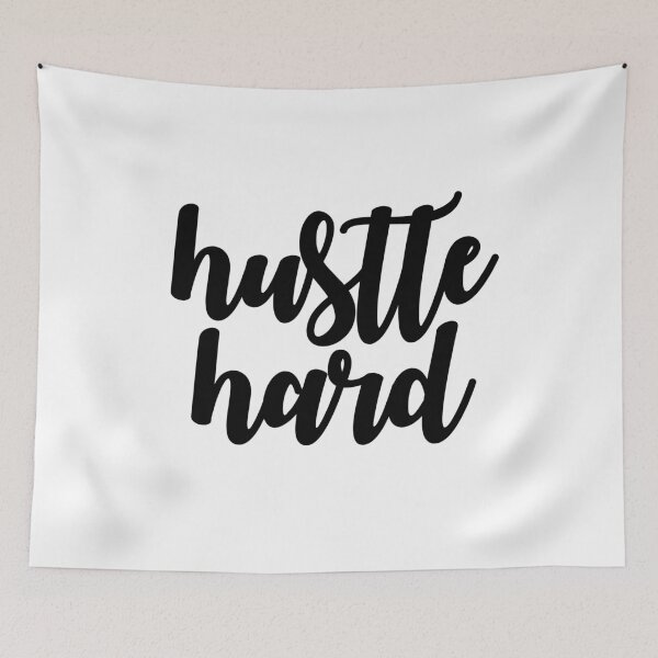 Item preview, HUSTLE HARD designed and sold by christikdesigns.