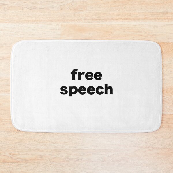 Item preview, free speech designed and sold by reasonslogan.