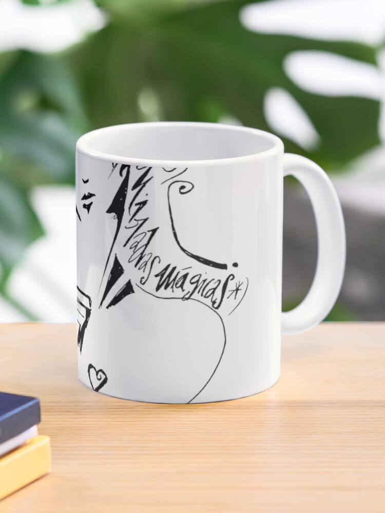 Imagen 1 de 6, Taza de café con la obra ¿quién eres?, diseñada y vendida por lutxana.