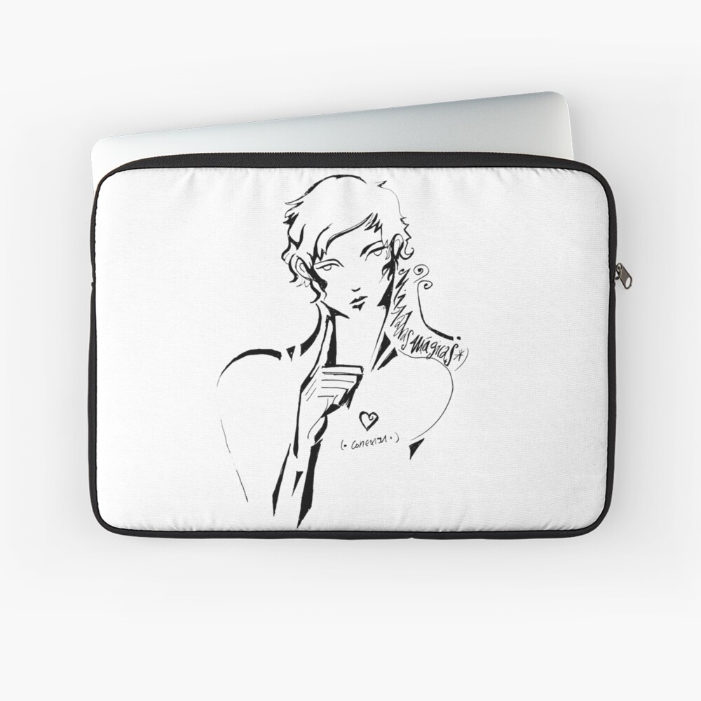 Vista previa del artículo con la obra «Funda para portátil», diseñado y vendido por lutxana.