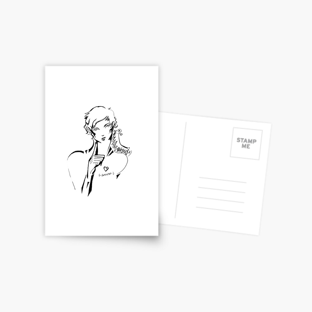 Vista previa del artículo con la obra «Postal», diseñado y vendido por lutxana.
