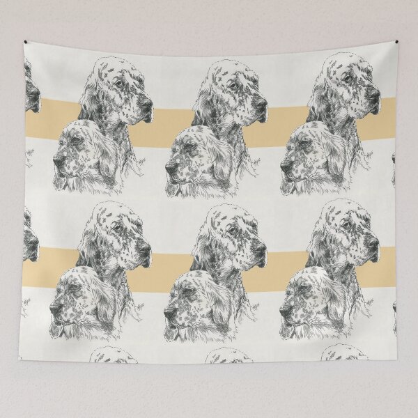 Item preview, English Setter Father & Son designed and sold by BarbBarcikKeith.