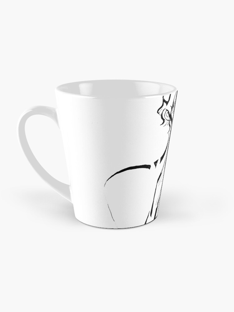 Imagen 3 de 4, Taza de café con la obra ¿quién eres?, diseñada y vendida por lutxana.