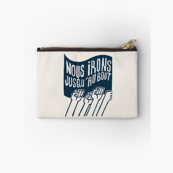 Item preview, ! Paris Revolt, May 68: 'NOUS IRONS JUSQU'AU BOUT': The Original Deepest Blue on Bone Grey ! designed and sold by Day Chapman.