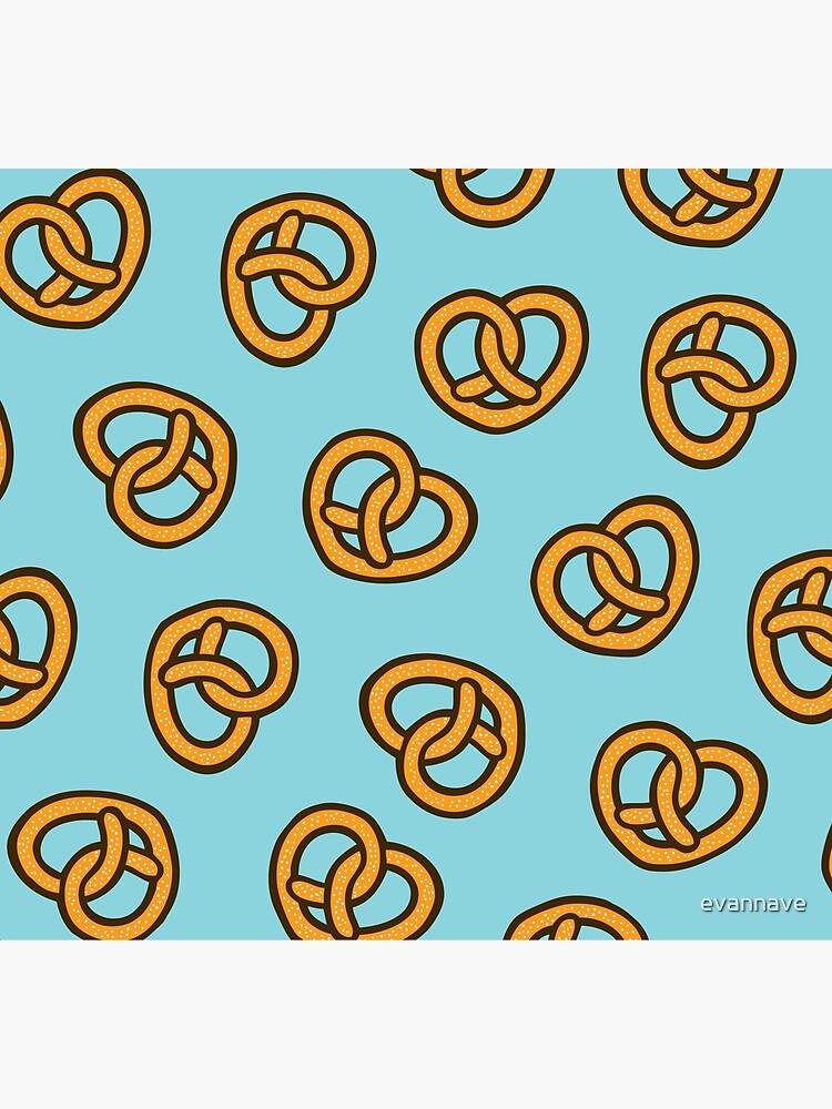 I Heart Pretzels Pattern by evannave