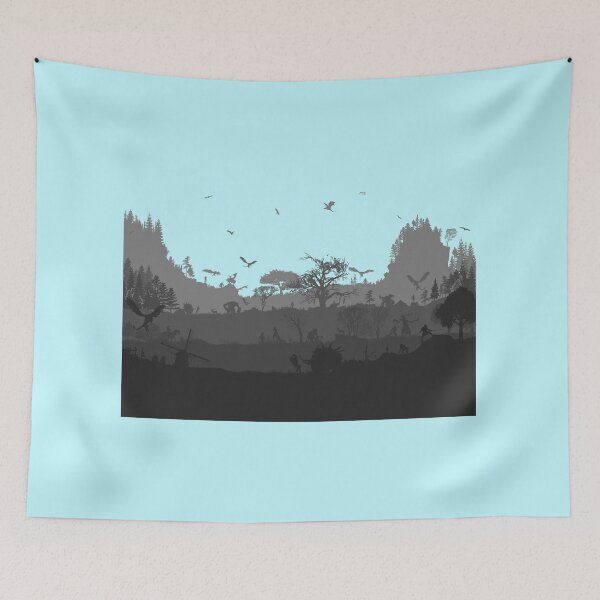 Item preview, WITCHERSCAPE (4 Layers, Blue Sky) designed and sold by Arbitrarily Awesome.