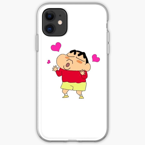 Shinchan Loves u more iPhone Soft Case