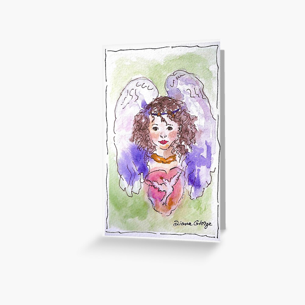 Angel of Peace Greeting Card