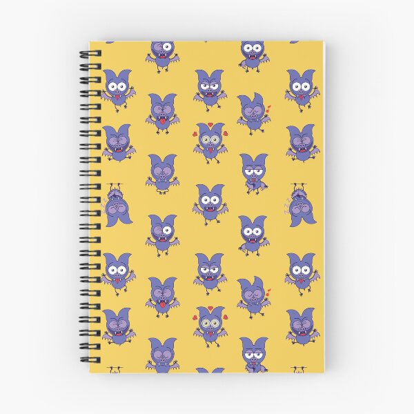 Item preview, Mischievous Halloween bat showing a series of funny moods designed and sold by Zoo-co.