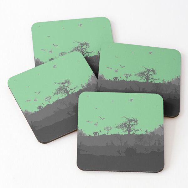 Item preview, WITCHERSCAPE (4 Layers, Green Sky) designed and sold by Arbitrarily Awesome.