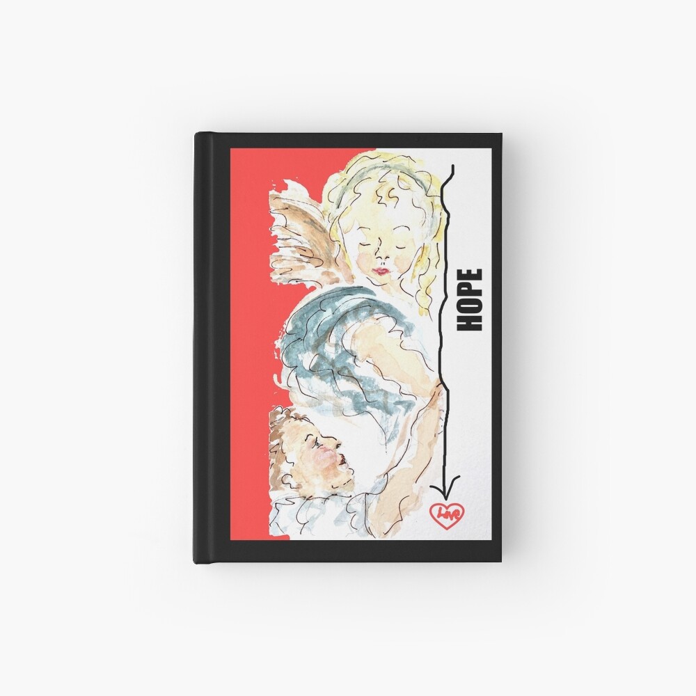 Angel of Hope Hardcover Journal