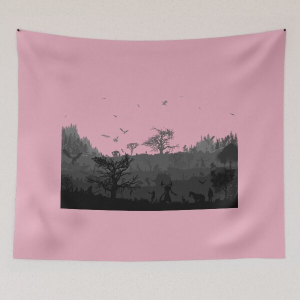 Item preview, WITCHERSCAPE (5 Layers, Pink Sky) designed and sold by Arbitrarily Awesome.