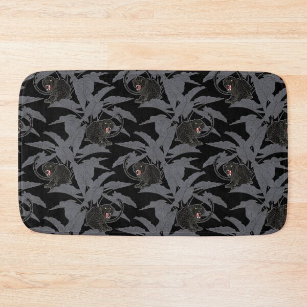 Item preview, Black panthers on Black designed and sold by Iker Paz Studio.