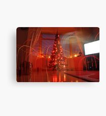 Timelapse Christmas Canvas Print