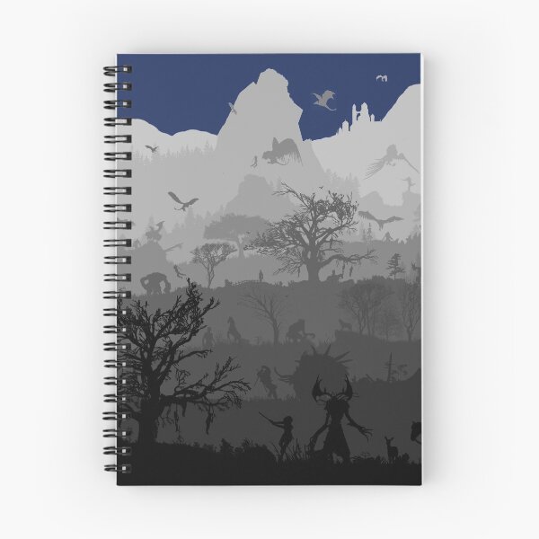 Item preview, WITCHERSCAPE (9 Layers, Navy Sky) designed and sold by Arbitrarily Awesome.