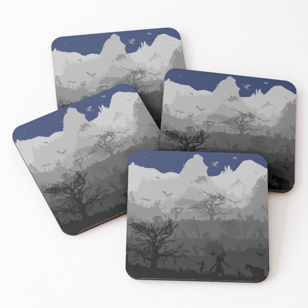 Item preview, WITCHERSCAPE (9 Layers, Navy Sky) designed and sold by Arbitrarily Awesome.