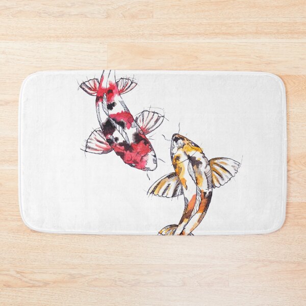 Item preview, Watercolor Koi fish designed and sold by Ray-inks.