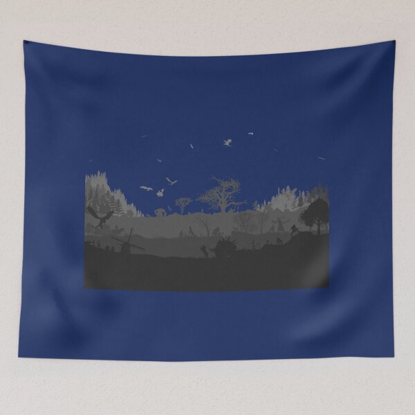 Item preview, WITCHERSCAPE (4 Layers, Navy Sky) designed and sold by Arbitrarily Awesome.