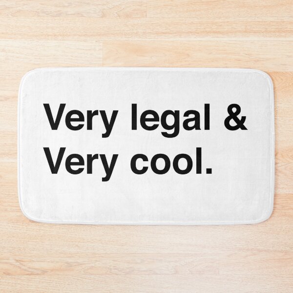 Item preview, very legal & very cool designed and sold by RachelTintedRed.