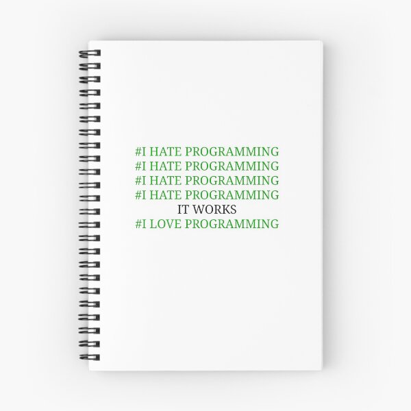Item preview, I hate programming designed and sold by kailukask.