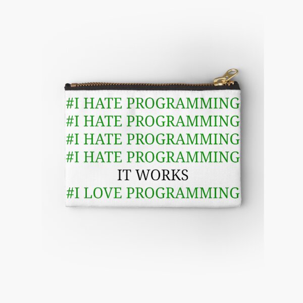 Item preview, I hate programming designed and sold by kailukask.