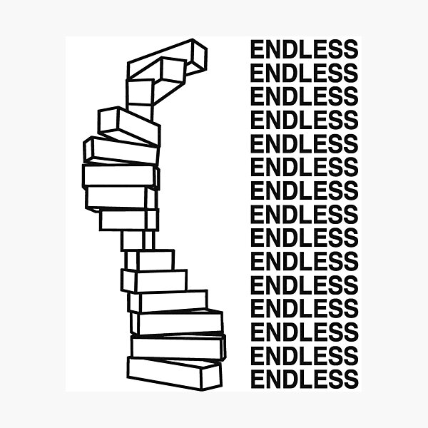 Endless Staircase Photographic Print
