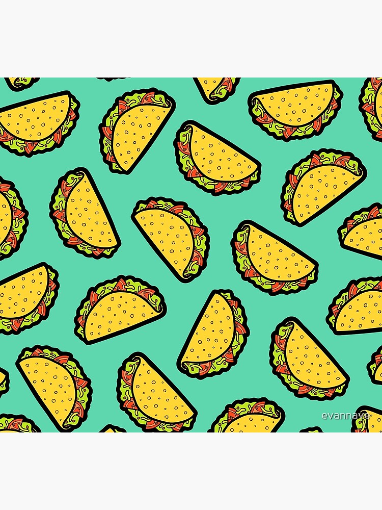 Thumbnail 5 of 5, Socks, It's Taco Time! designed and sold by evannave.