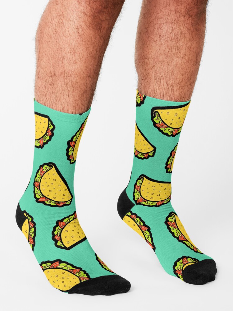 Alternate view of It's Taco Time! Socks