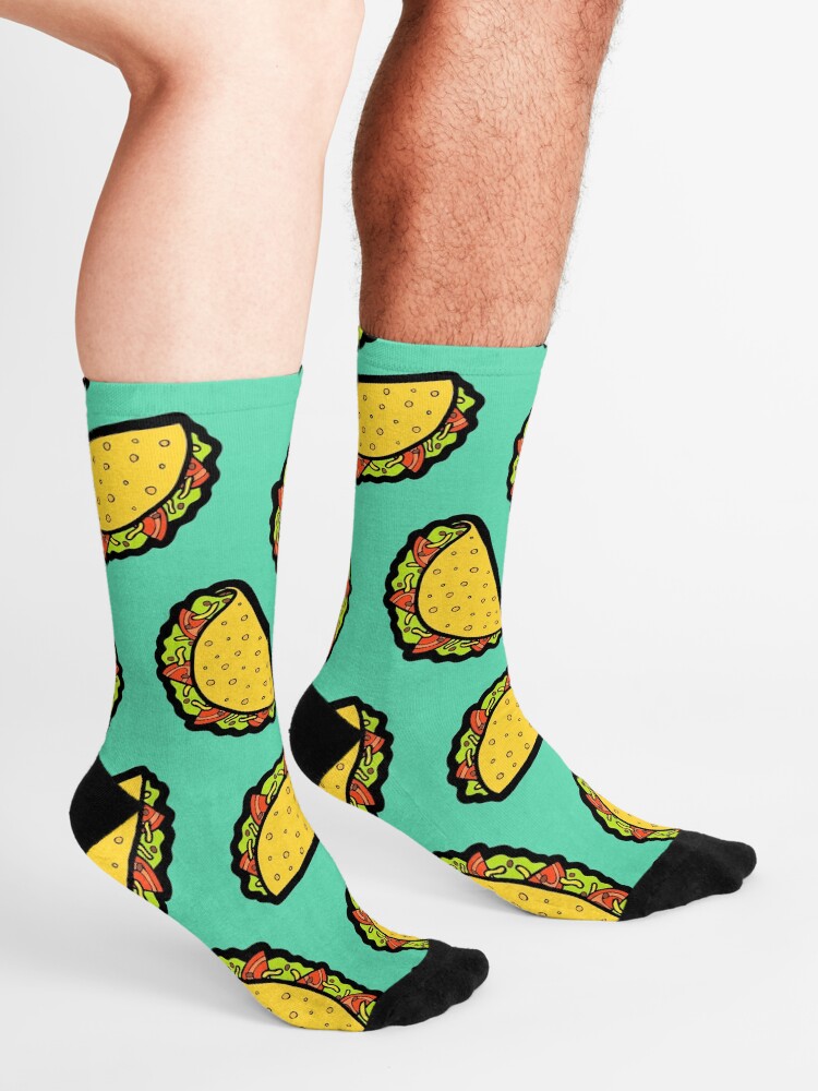 Alternate view of It's Taco Time! Socks