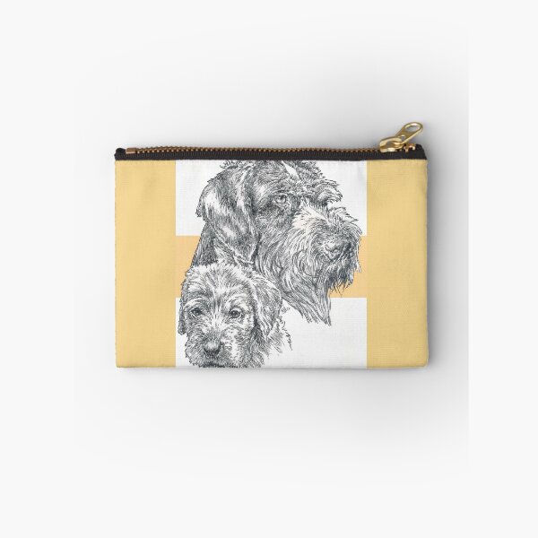 Item preview, German Wire-haired Pointer Father & Son designed and sold by BarbBarcikKeith.