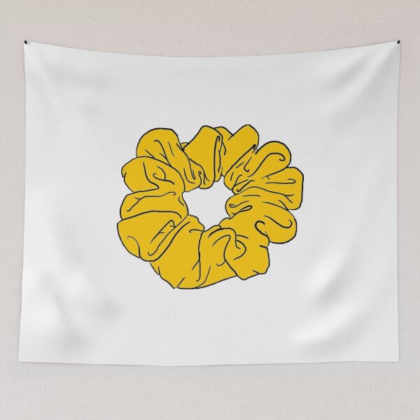 Item preview, Mustard Yellow Scrunchie designed and sold by klaudiakk101.