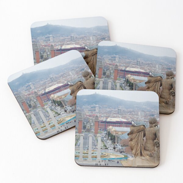 Item preview, Barcelona Spain Plaça d'Espanya (Plaza España) designed and sold by HiNoonStudio.