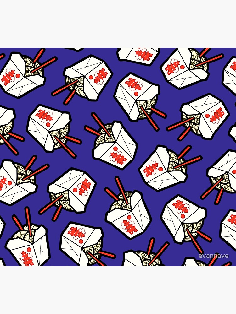 Take-Out Noodles Box Pattern by evannave