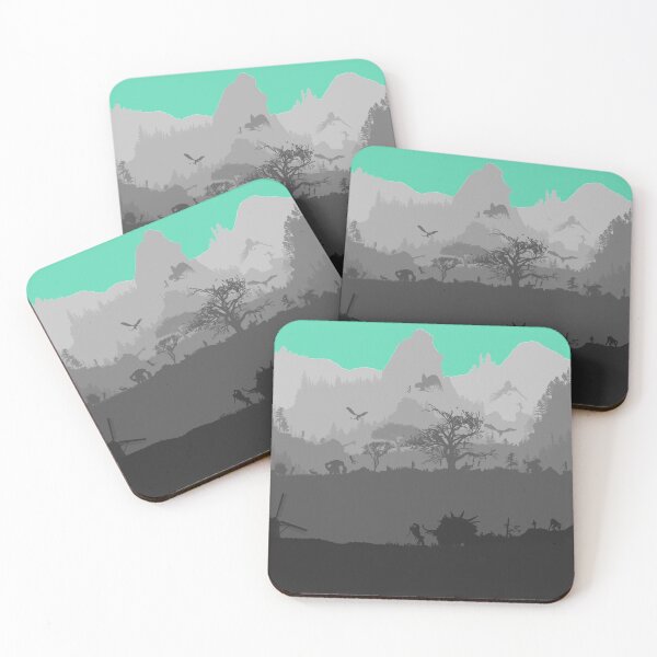 Item preview, WITCHERSCAPE (7 Layers, Aqua Sky) designed and sold by Arbitrarily Awesome.