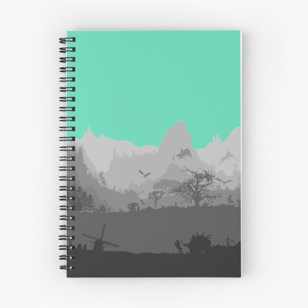 Item preview, WITCHERSCAPE (7 Layers, Aqua Sky) designed and sold by Arbitrarily Awesome.