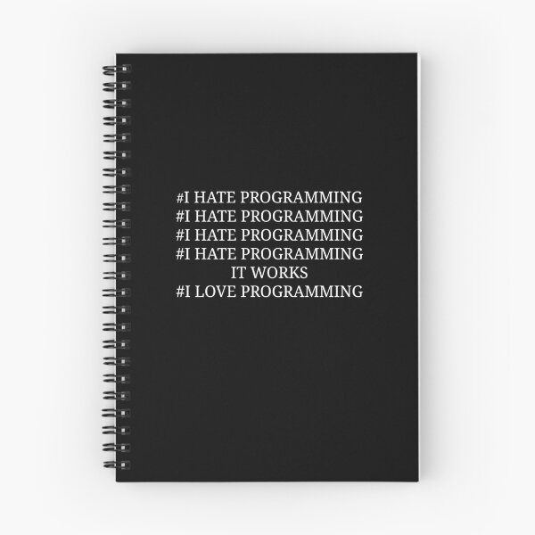 Item preview, I hate programming designed and sold by kailukask.