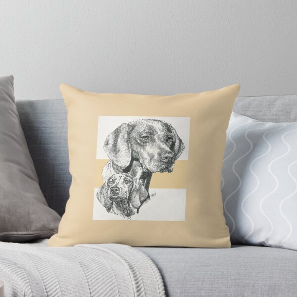 Item preview, Hungarian Vizsla Father & Son designed and sold by BarbBarcikKeith.