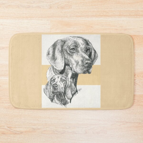 Item preview, Hungarian Vizsla Father & Son designed and sold by BarbBarcikKeith.