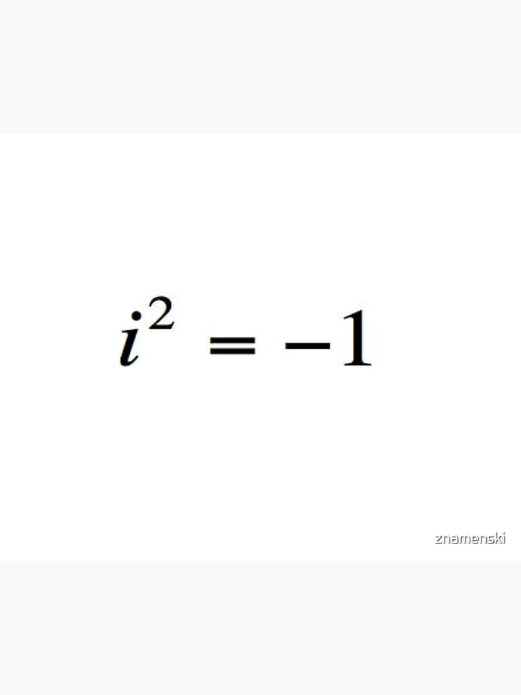 Complex numbers. imaginary. What does it mean? Mathematicians can expand our idea of what numbers are by introducing the square roots of negative numbers by znamenski
