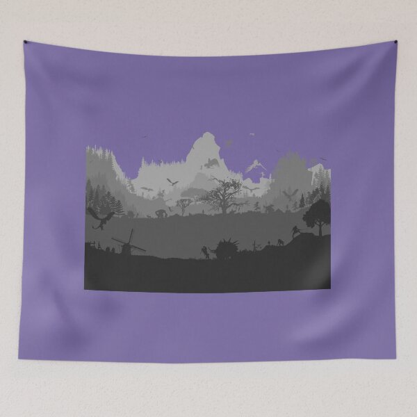 Item preview, WITCHERSCAPE (6 Layers, Purple Sky) designed and sold by Arbitrarily Awesome.