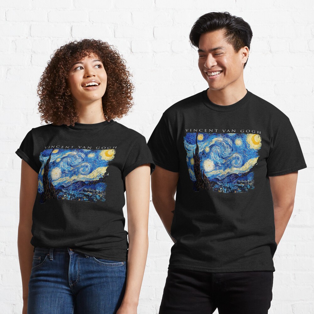 Van Gogh Starry Night Classic T-Shirt