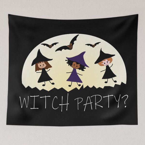 Item preview, Witch Party? designed and sold by nutmegfairy.