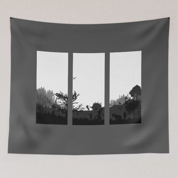 Item preview, Witcherscape (3 panels, 3 Layers) designed and sold by Arbitrarily Awesome.