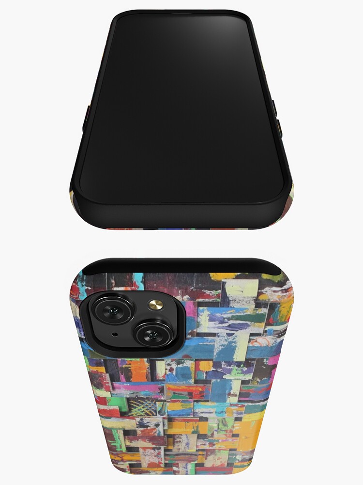 Thumbnail 3 von 4, iPhone-Hülle, Quadro - zerlesen I designt und verkauft von Petra Kolossa.