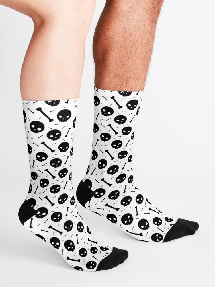 Alternate view of Skulls, skulls, skulls... and bones Socks