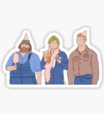 Daryl's Super Soft Birthday Party Glossy Sticker