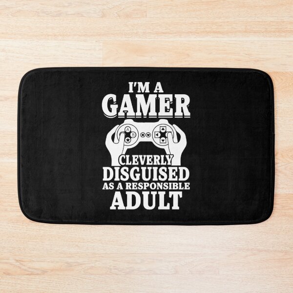 Item preview, Gamer Cleverly Disguised As A Responsible Adult designed and sold by ThreadsNouveau.