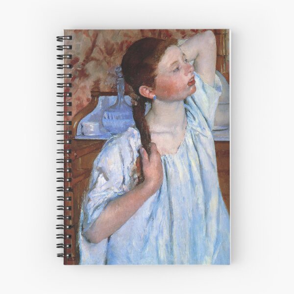 Item preview, Study of a girl arranging her hair painting - mary cassatt  designed and sold by Vintage Designs +.