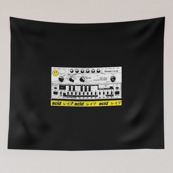 Item preview, Acid Synthesizer - Techno Rave Synth Nerd design 90s designed and sold by A-Fashion.